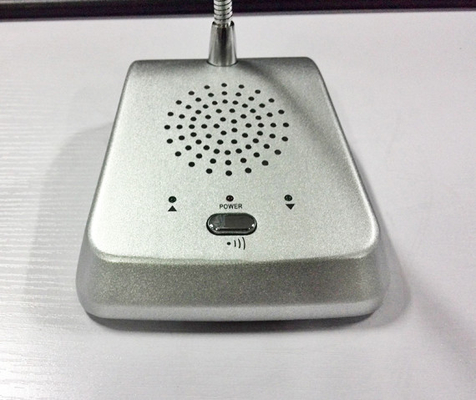 Dual Way Wired Window Intercom System Squelch Function For Glass Counter